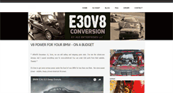 Desktop Screenshot of e30v8.com
